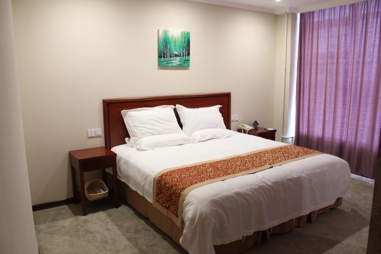 Greentree Inn Shanghai Huangxing Park Subway Station Express Hotel Esterno foto